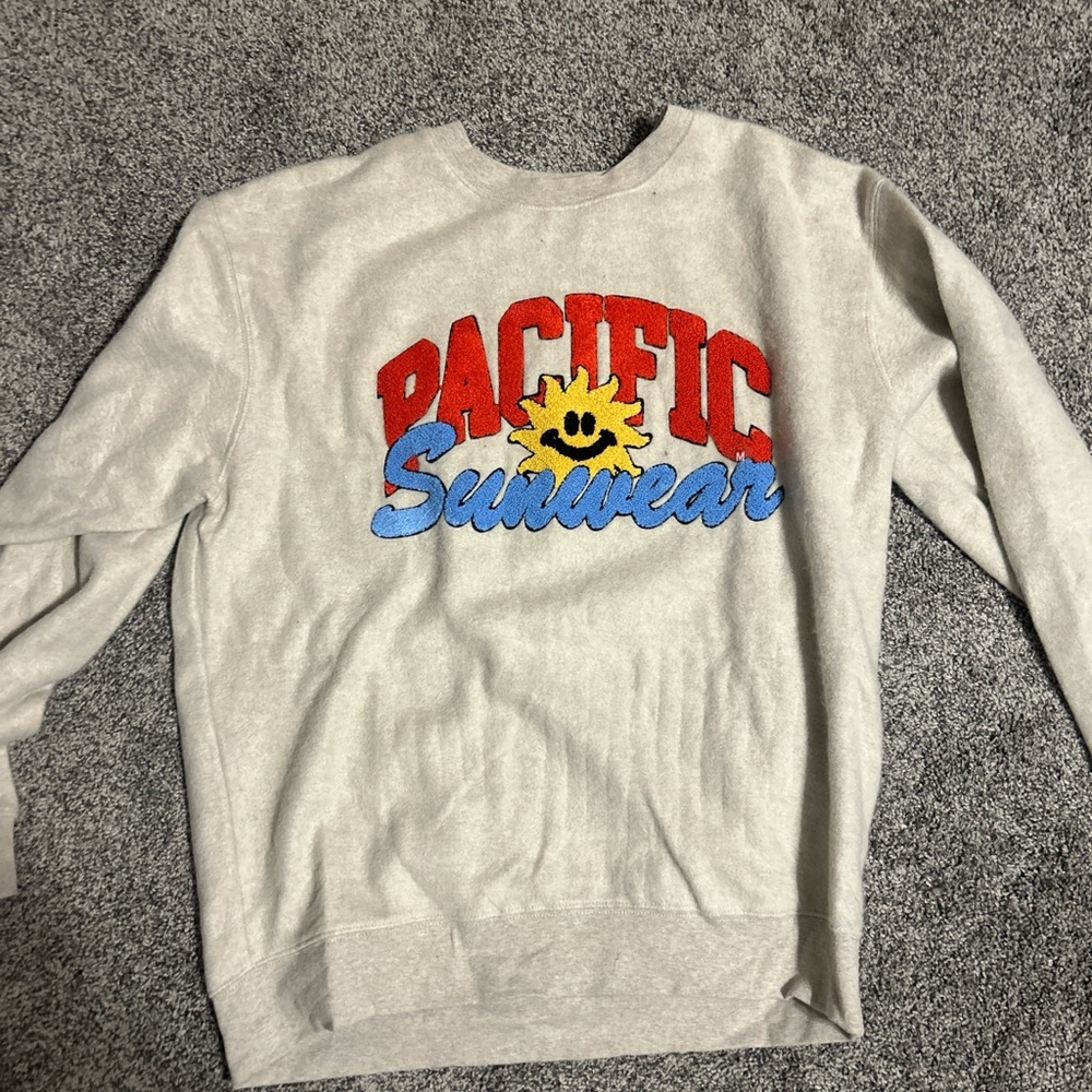 Pacific Sunwear Cream Sweater